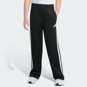 Adidas 3 Stripe Track Pants Black White Athletic Joggers Unisex M